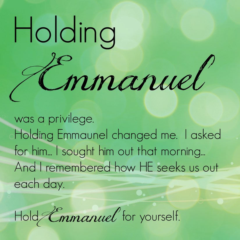 HoldingEmmanuel
